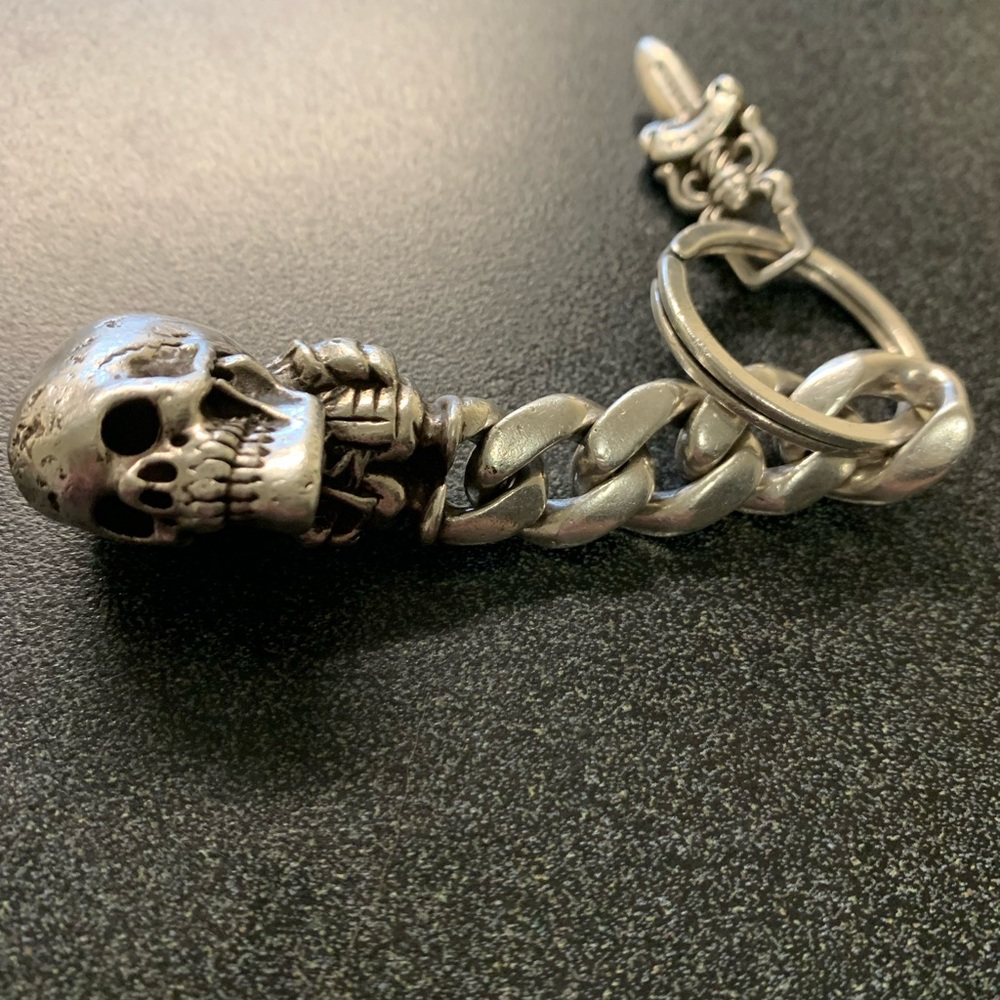 Vintagee Chrome Hearts keychain